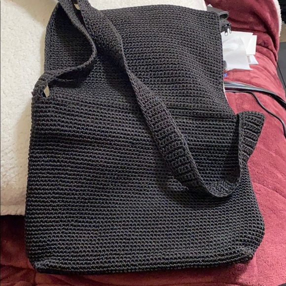 The Sak Bags The Sak Black Crochet Crossbody Poshmark